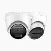 C300 - 2er-Pack 2K 3MP PoE Überwachungskamera Außen, EXIR 2.0 Nachtsicht, Bewegungserkennung, H.265+, IP67 Wetterfest